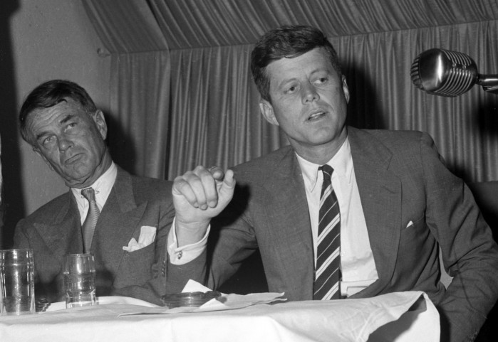 John F. Kennedy and Lyndon B. Johnson in Tucson